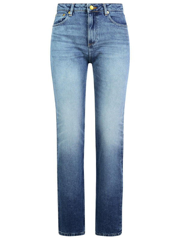 A.p.c. 'kylie' Blue Denim Jeans