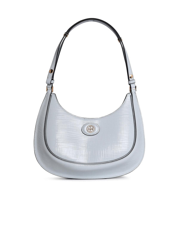 Tory Burch 'hobo Robinson' Light Blue Leather Bag