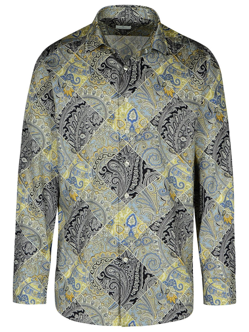 Etro Etro 'ROMA' Multicolor Cotton Shirt Men - World Class Fashion