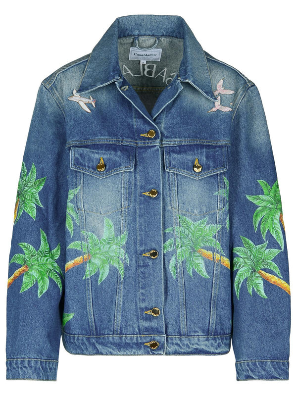 Casablanca Blue Denim Jacket