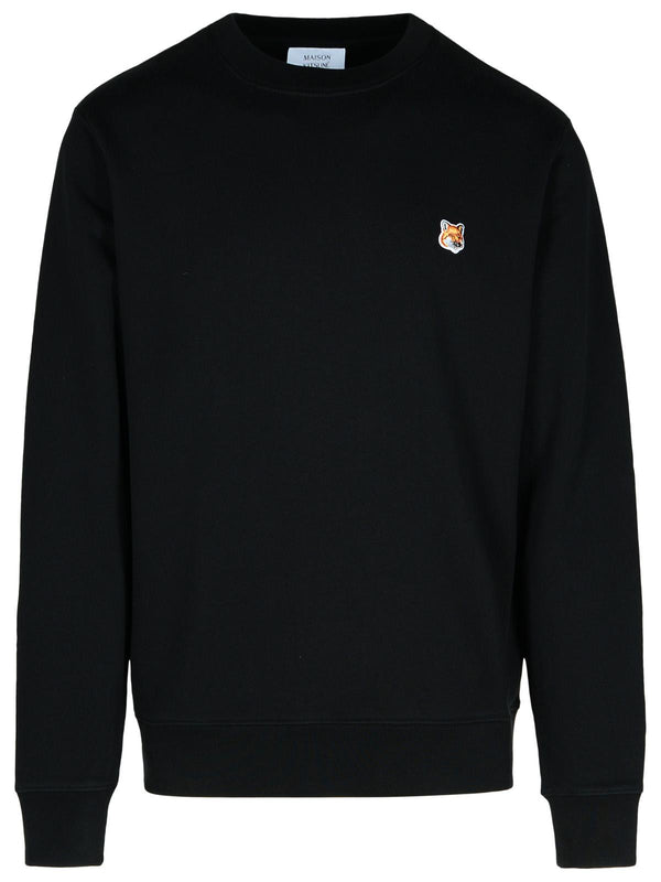 Maison KitsunÉ Black Cotton Sweatshirt