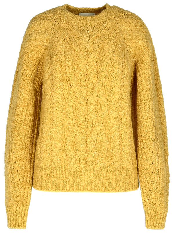 Isabel Marant 'kallie' Beige Acrylic Blend Sweater