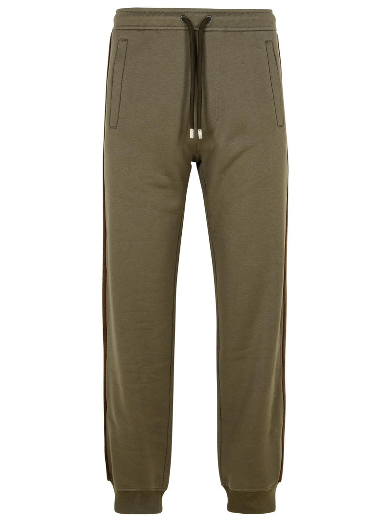 Lanvin Lanvin Cotton Jogger Pants Brown Men - World Class Fashion