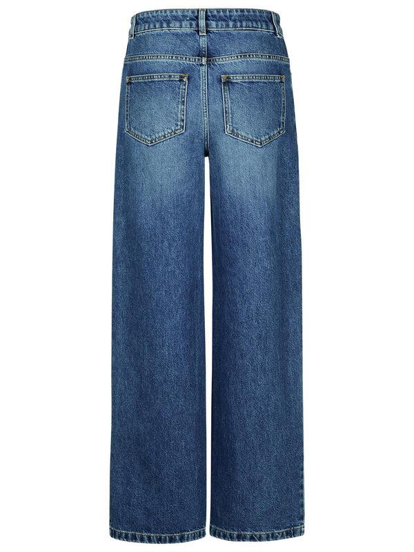 Moschino Blue Cotton Jeans