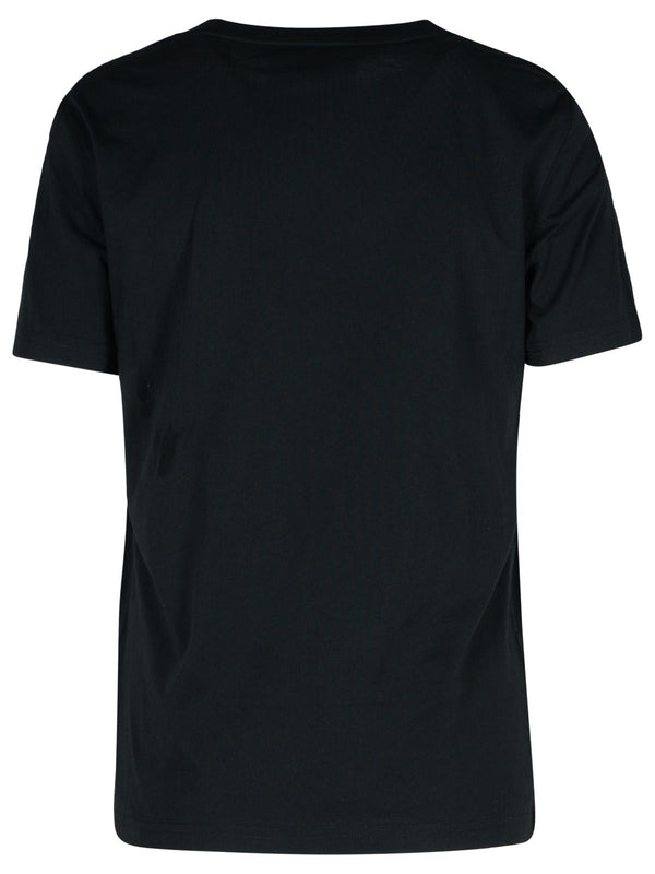 Moschino Black Cotton T-shirt