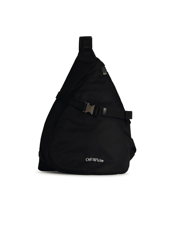 Off-white 'outdoor' Black Nylon Blend Fanny Pack