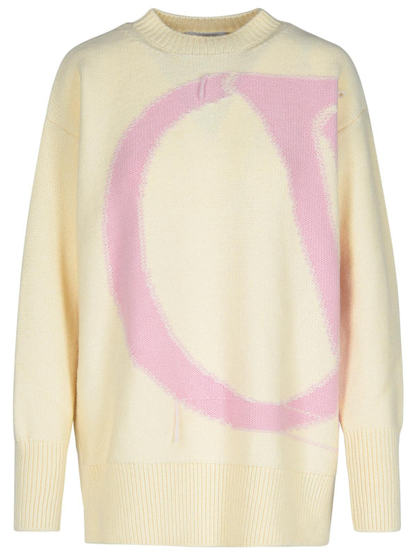 Off-white Cream Wool Sweater