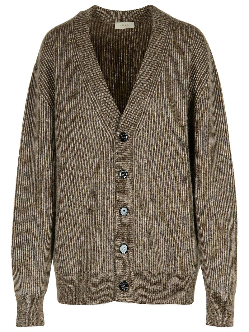 Altea Cárdigan de mezcla de lana Altea marrón para hombre - World Class Fashion