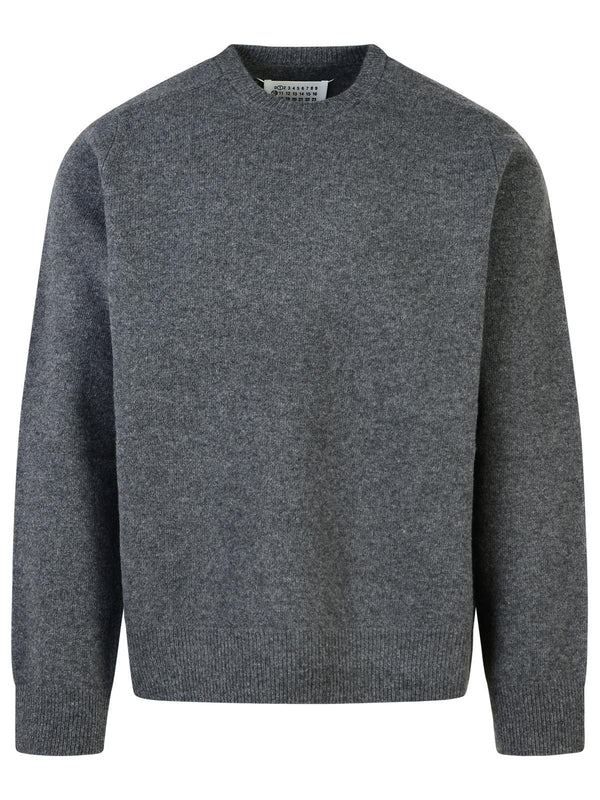 Maison Margiela Grey Wool Sweater