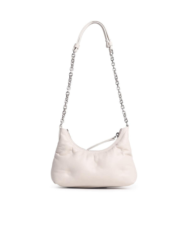 Maison Margiela Micro 'hob' Ivory Leather Bag