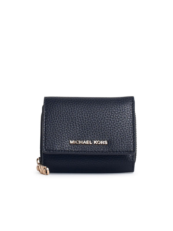 Michael Michael Kors 'trifold' Black Leather Wallet