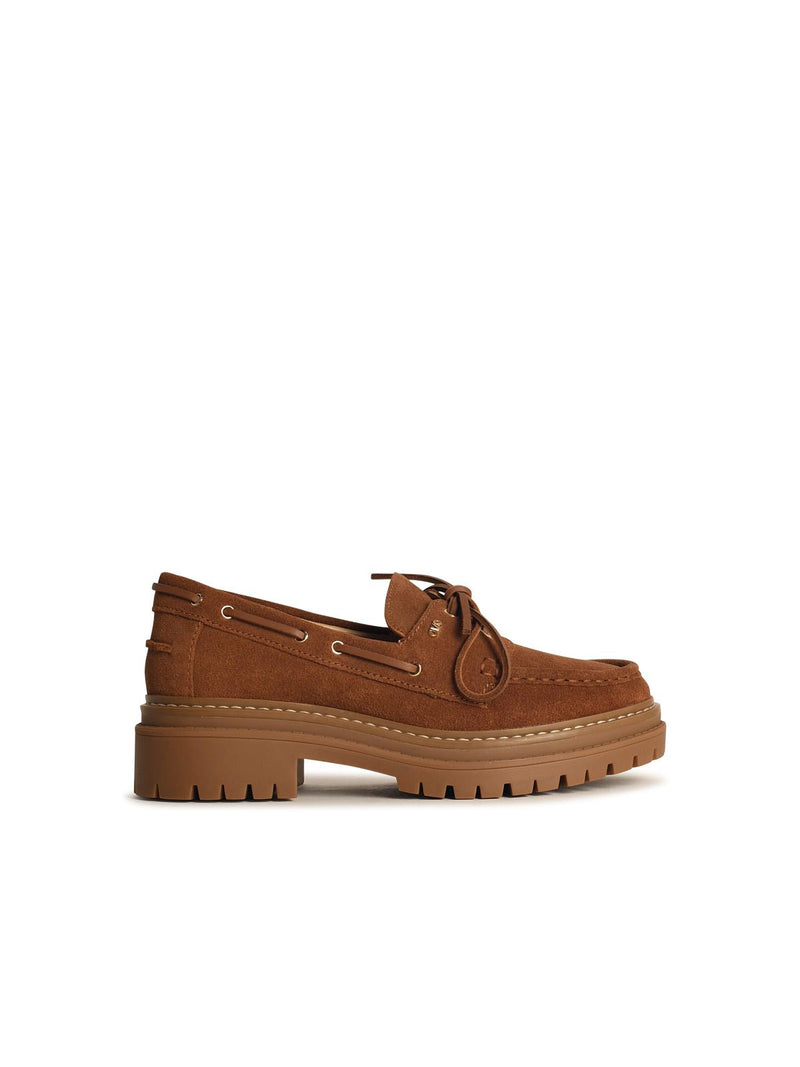 Michael Michael Kors Michael Michael Kors Cameron Brown Suede Loafers - World Class Fashion
