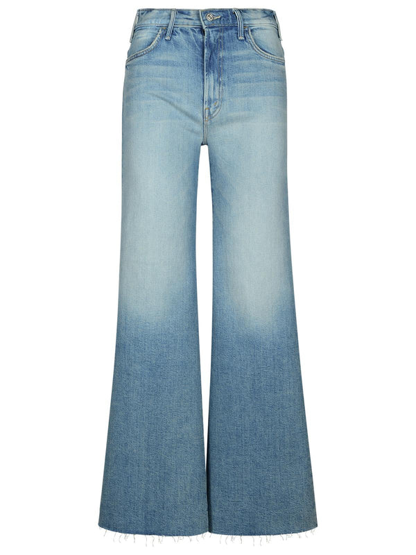 Mother 'hustler' Light Blue Cotton Jeans