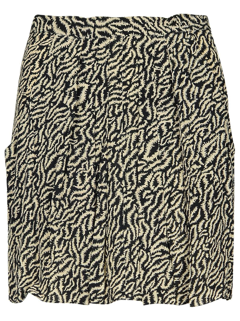 Isabel Marant Etoile Minifalda Isabel Marant Etoile Violaine bicolor beige - World Class Fashion