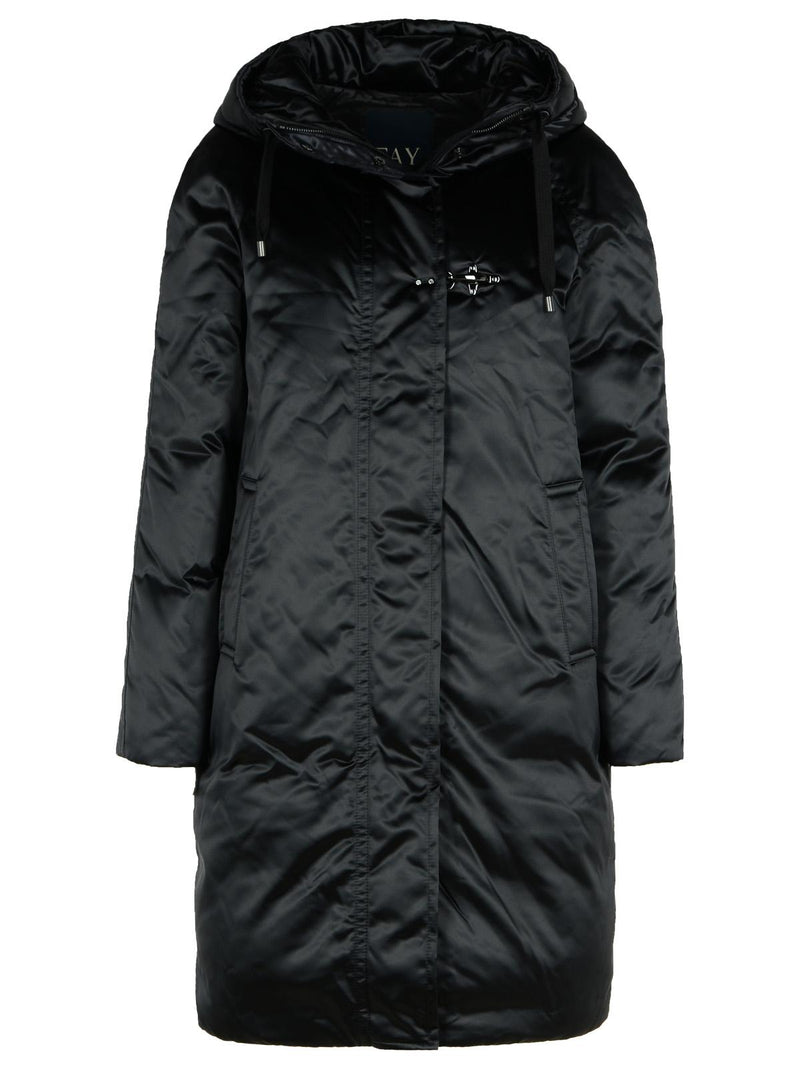 Fay Fay Black Polyamide Parka Women - World Class Fashion