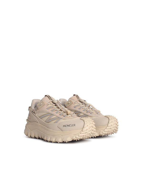 Moncler 'trailgrip Gtx' Beige Polyamide Sneakers