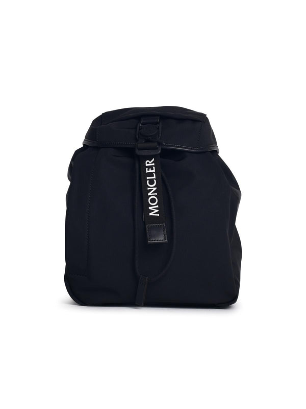 Moncler 'trick' Black Nylon Backpack