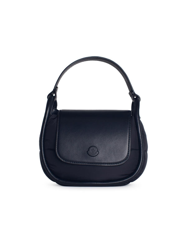 Moncler 'tiarna' Mini Bag In Black Leather Blend