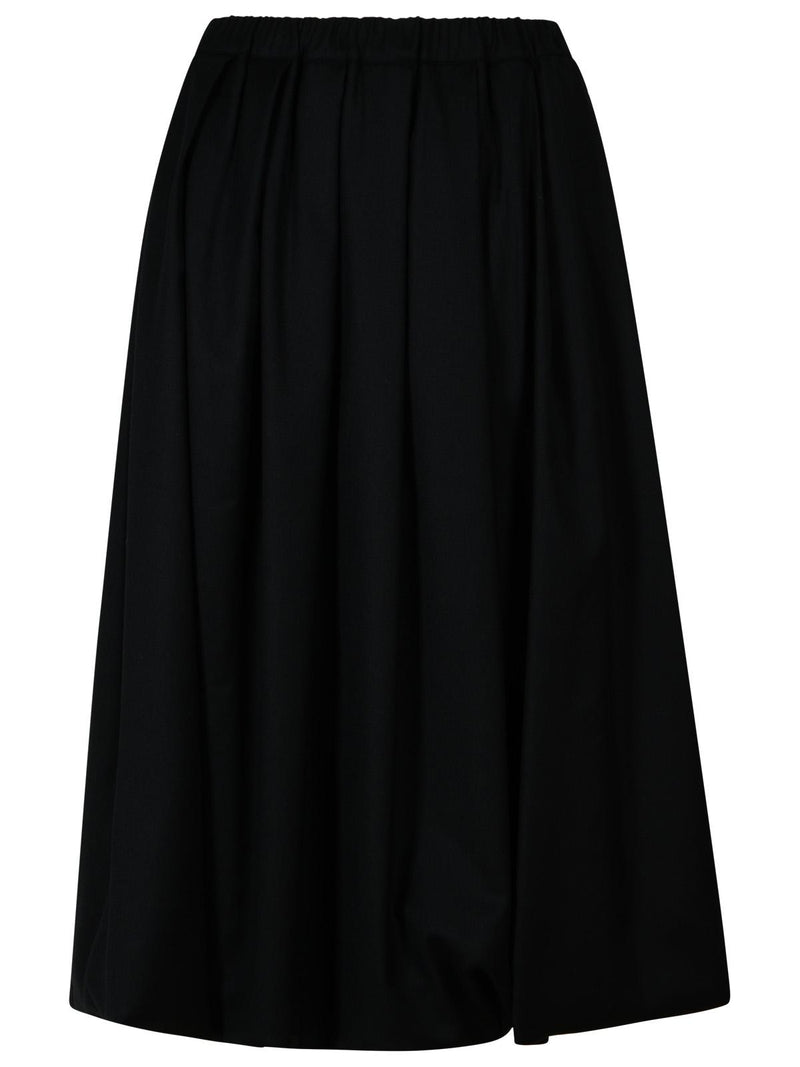 Fabiana Filippi Fabiana Filippi Wool Skirt Black Women - World Class Fashion