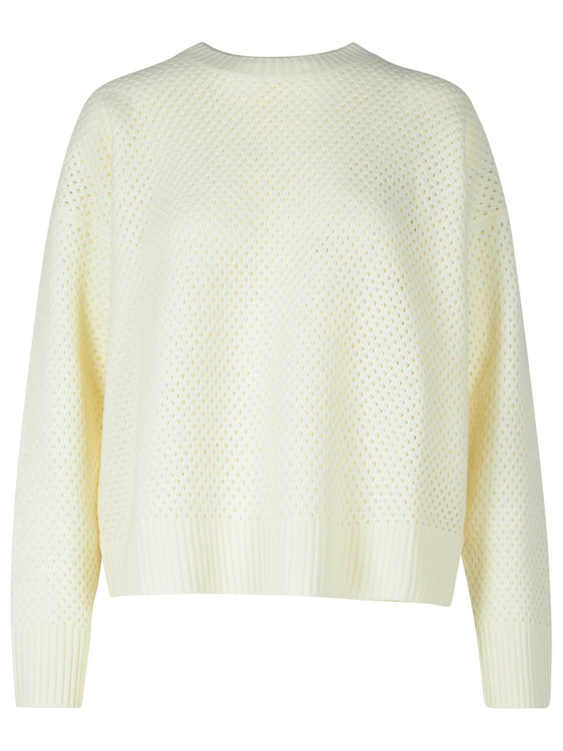 Fabiana Filippi Fabiana Filippi Wool Blend Sweater Cream Women - World Class Fashion