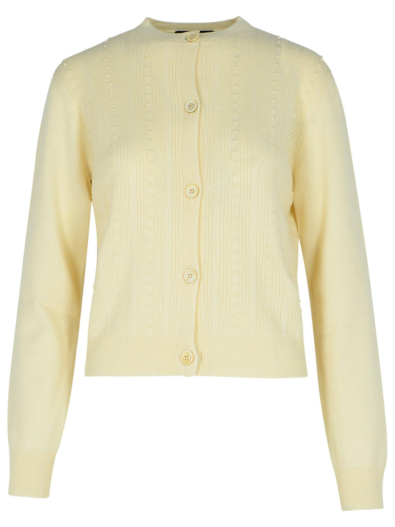 Fabiana Filippi Fabiana Filippi Wool Blend Sweater Cream - World Class Fashion