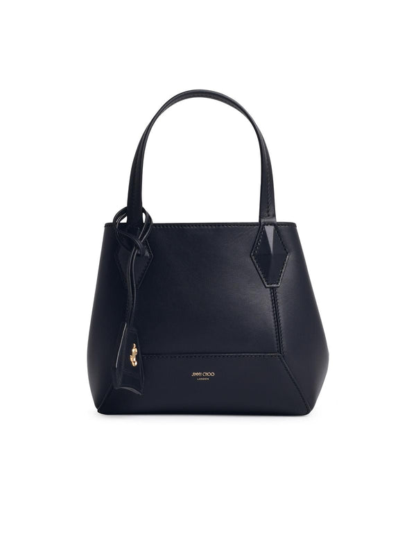 Jimmy Choo 'diamond' Small Black Leather Bag