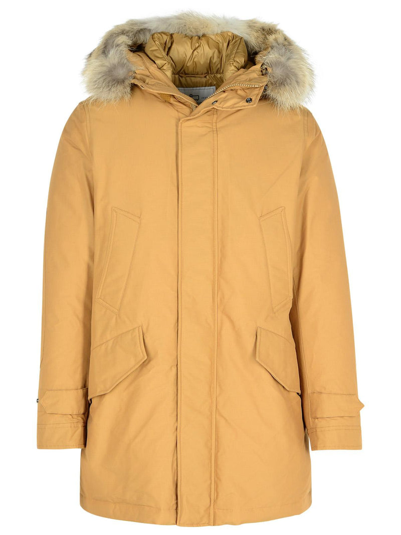 Woolrich John Rich & Bros Woolrich John Rich & Bros POLAR Beige Parka - World Class Fashion