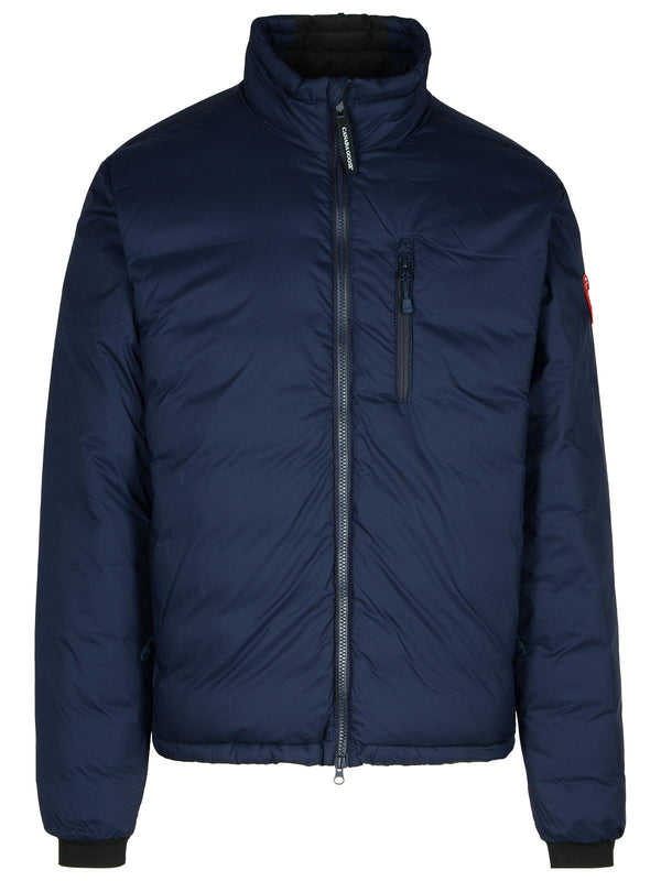 Canada Goose 'lodge' Navy Nylon Down Jacket