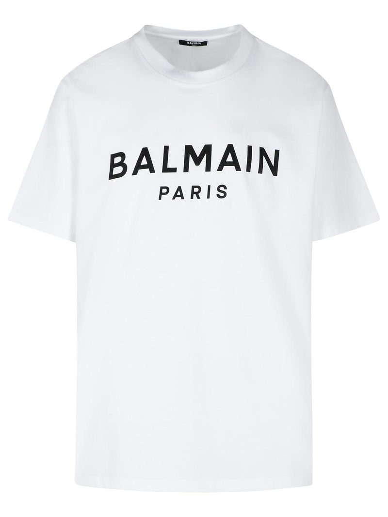 Balmain Balmain Cotton Polo Shirt White Men - World Class Fashion
