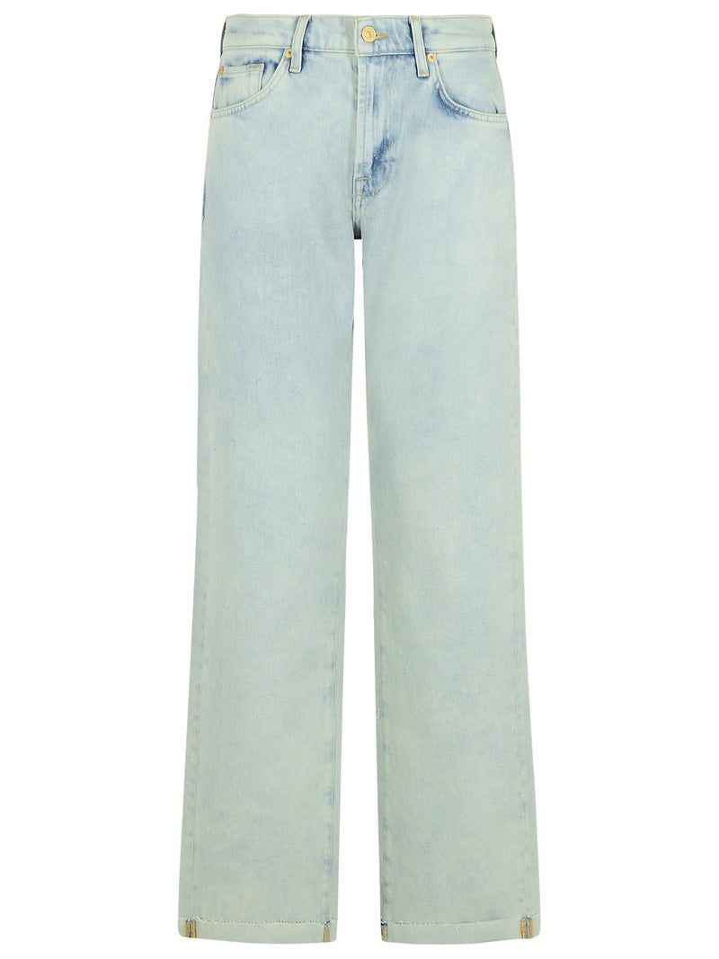 7 For All Mankind 7 For All Mankind Pepper Light Blue Denim Jeans - World Class Fashion