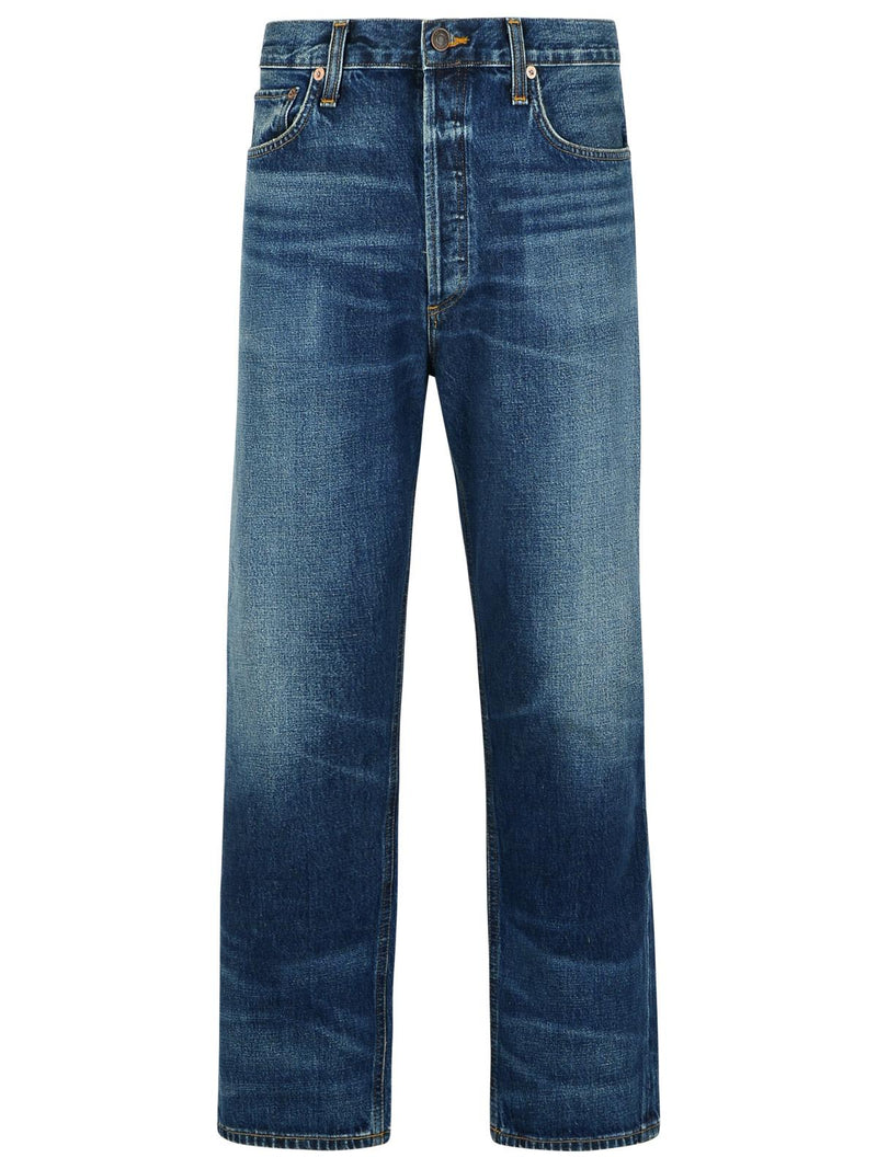 Agolde Agolde '90'S' Blue Denim Jeans Men - World Class Fashion