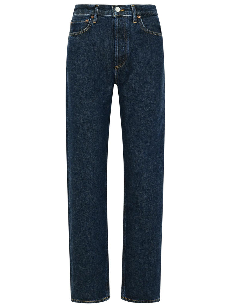 Agolde Agolde '90'S Pinch' Blue Denim Jeans Women - World Class Fashion