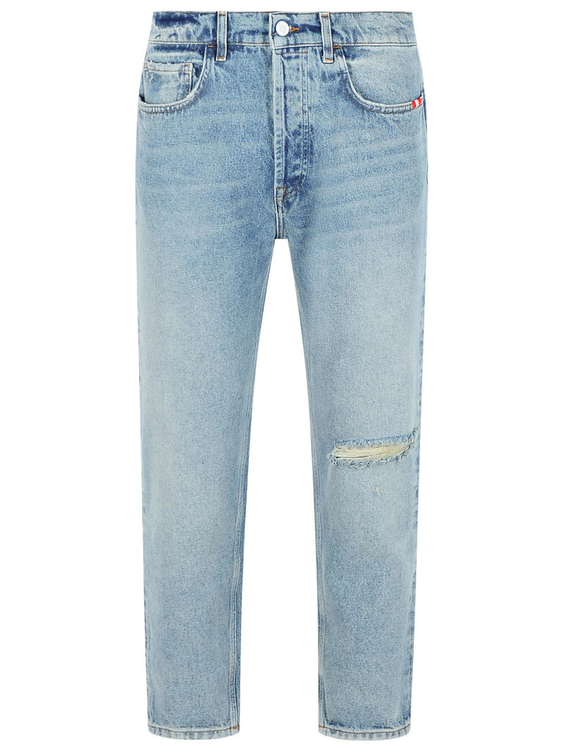 Amish Amish Jeremiah 70's Light Blue Denim Jeans - World Class Fashion