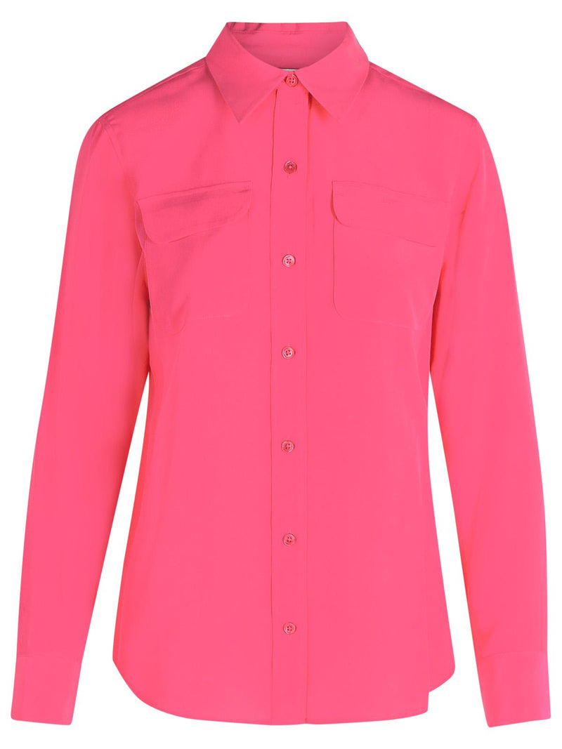 Equipment Equipment Silk Shirt Pink Women - World Class Fashion