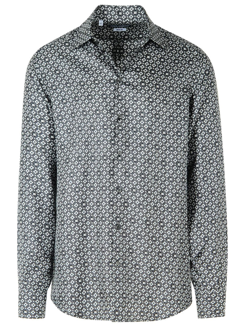 Dolce & Gabbana Dolce & Gabbana Black Silk Shirt Men - World Class Fashion