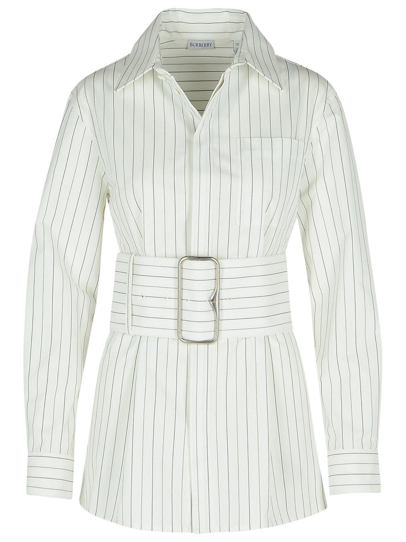 Burberry Burberry Cotton Dress White Women - World Class Fashion
