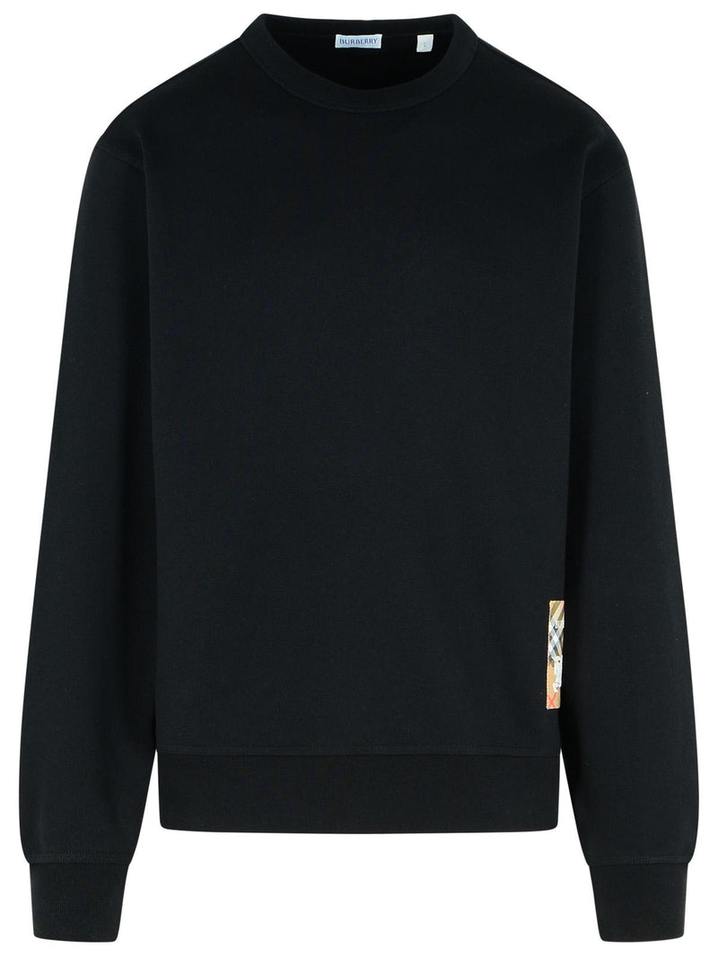 Burberry Burberry Black Cotton Sweatshirt - World Class Fashion