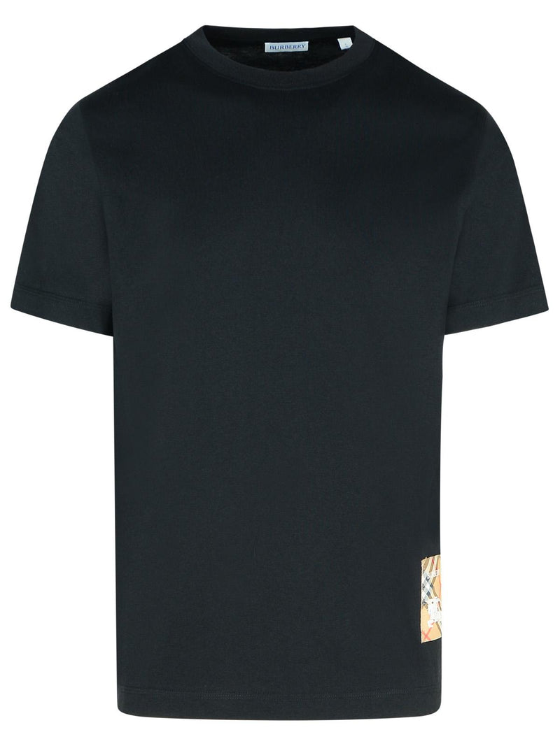 Burberry Burberry Black Cotton Polo Shirt Men - World Class Fashion