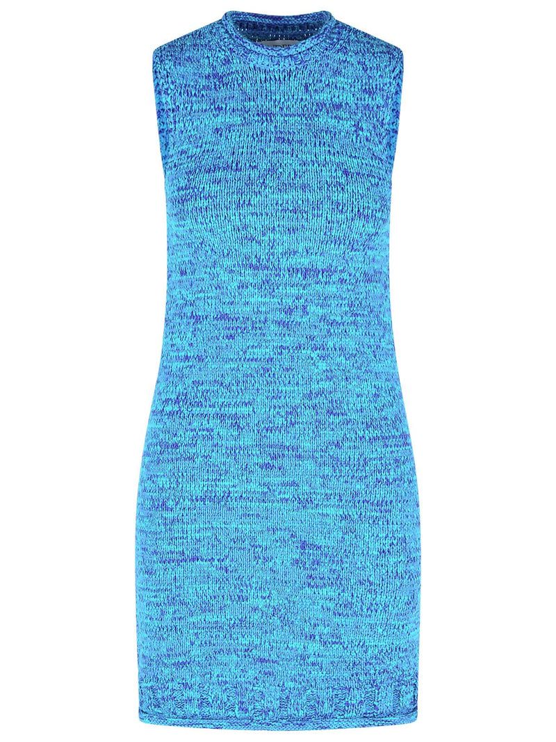 Jw Anderson Jw Anderson SPACE Dye Cotton Blend Dress Blue - World Class Fashion