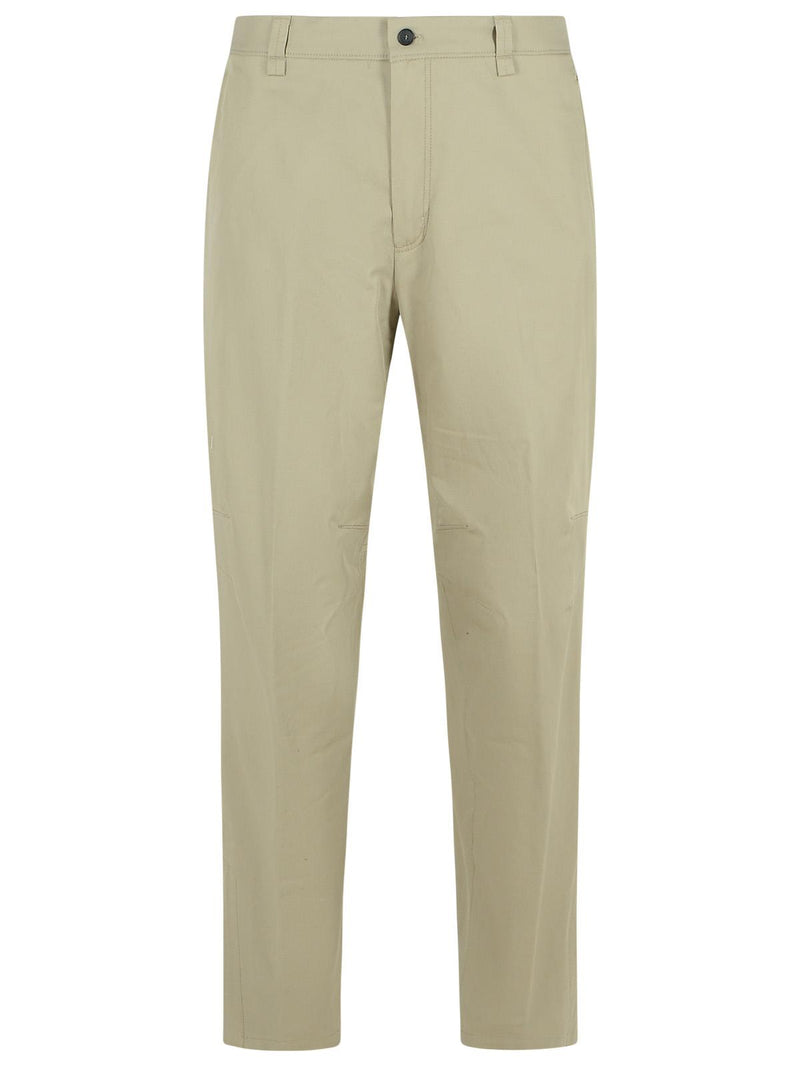 Lanvin Lanvin BIKER Green Cotton Pants Men - World Class Fashion