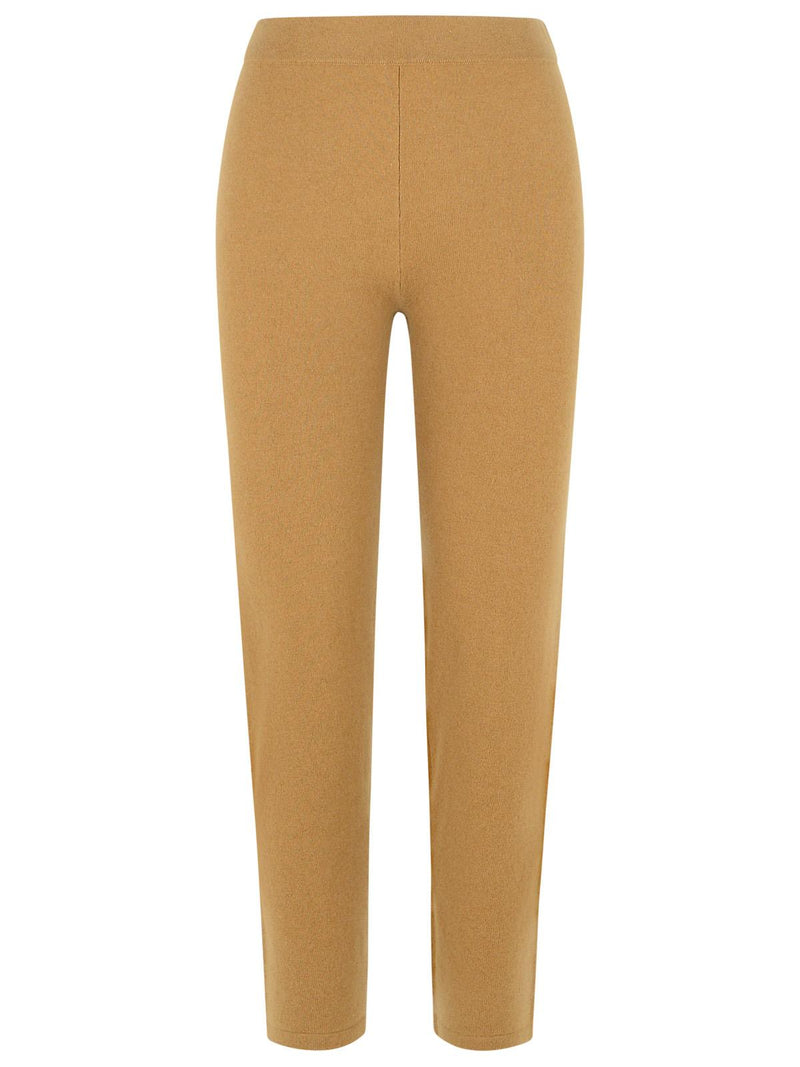 Max Mara Pantalones de Cachemir de Max Mara para Mujer, Color Beige - World Class Fashion
