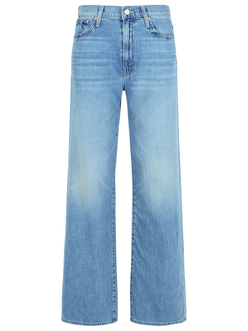 Mother Mother THE Dodger Light Blue Denim Jeans - World Class Fashion