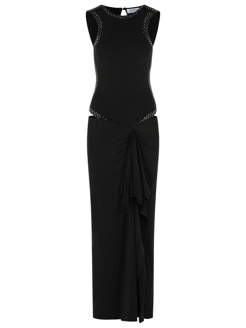 The Attico Vestido The Attico negro de mezcla de acetato - World Class Fashion