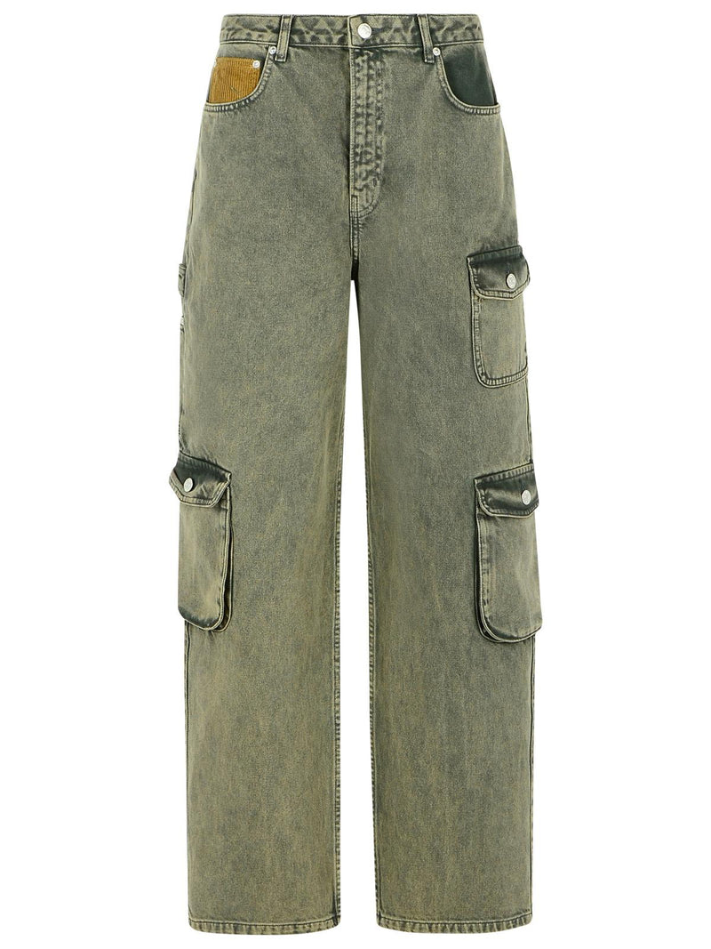 Moschino Jeans Moschino Jeans 'CARGO' Grey Denim Women - World Class Fashion