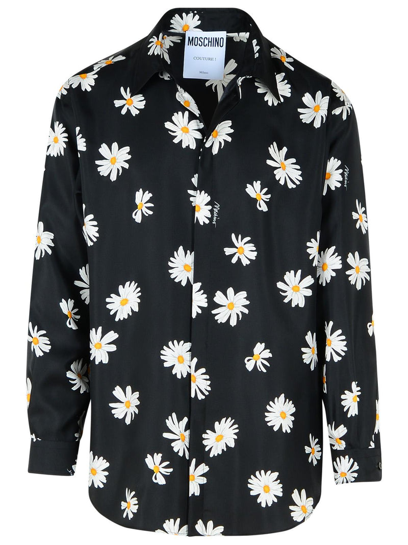 Moschino Moschino Silk Shirt Black Men - World Class Fashion