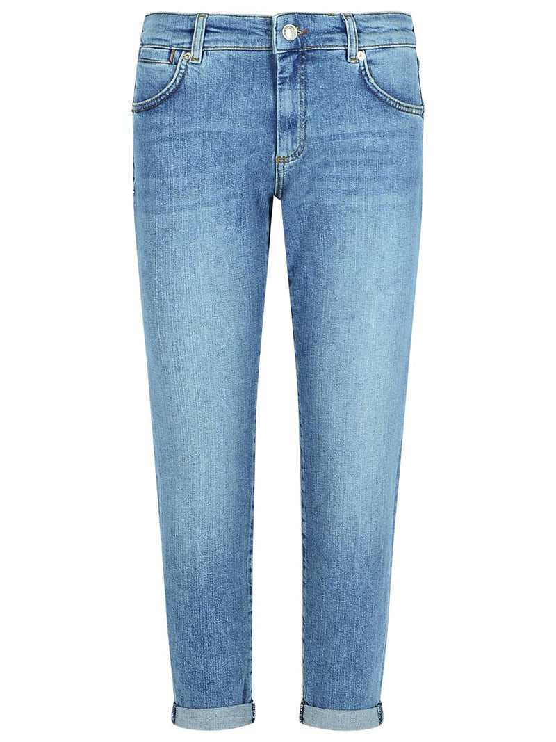 Sportmax Sportmax LUCHINO Light Blue Denim Jeans - World Class Fashion