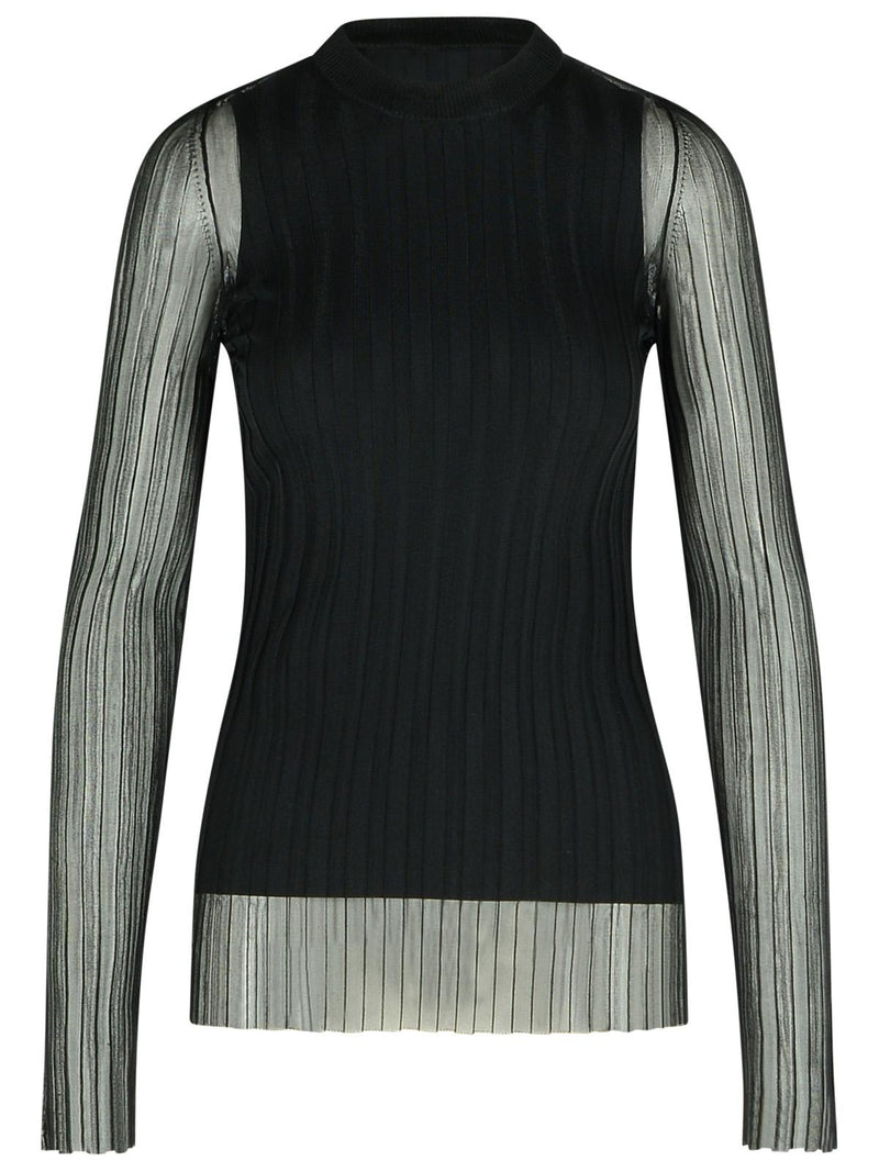 Sportmax Sudadera Sportmax ACINO de mezcla de poliamida negra - World Class Fashion