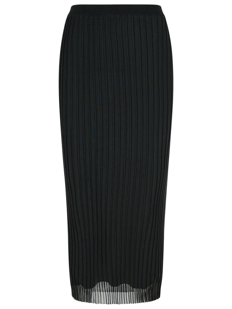 Sportmax Falda Sportmax ALBUM de mezcla de poliamida negra - World Class Fashion