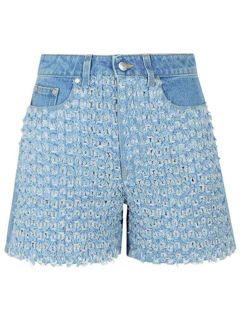 Stella Mccartney Pantalones Cortos Vaqueros Azul Claro Stella McCartney para Mujer - World Class Fashion