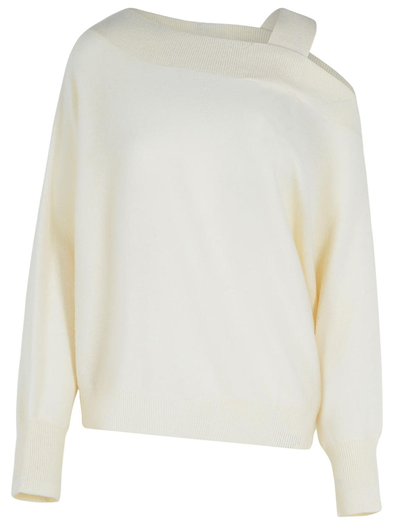 Colorush Suéter de cachemira blanco 'MARGOT' de Colorush para mujer - World Class Fashion